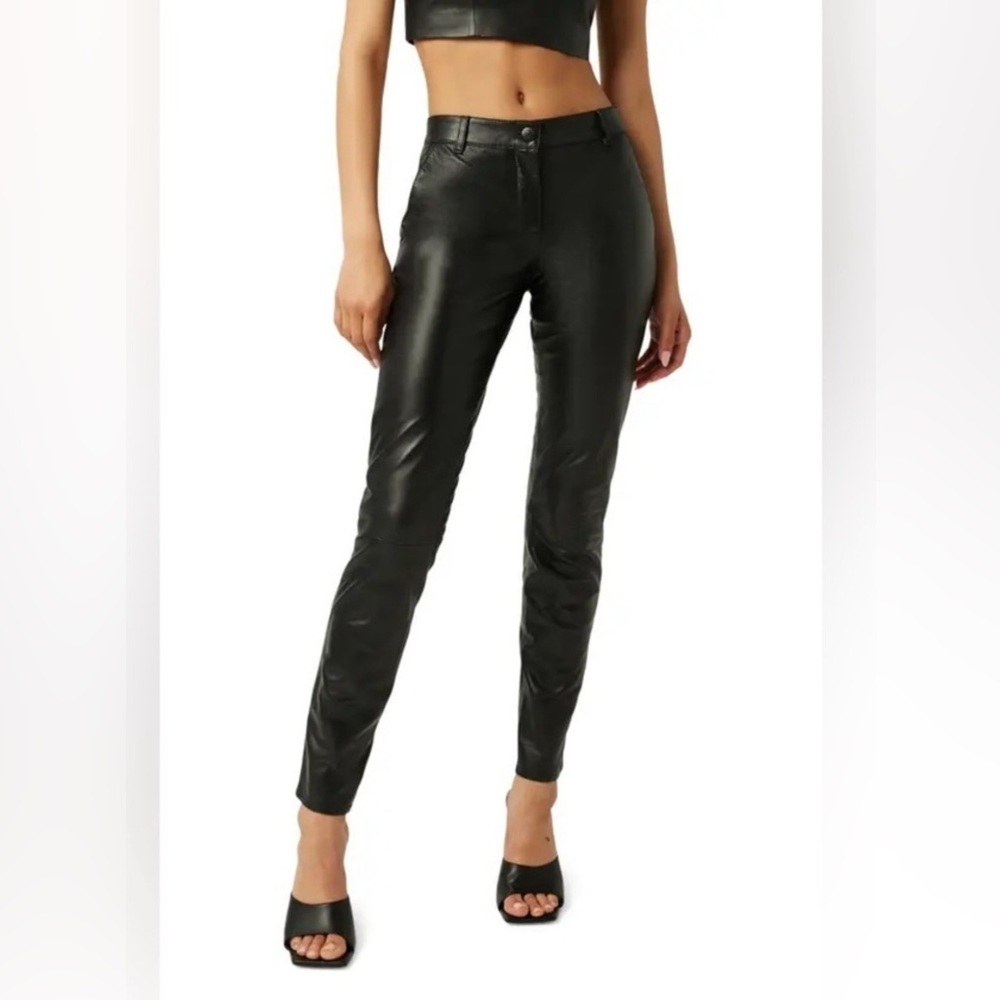 LITA by Ciara Leather Pants